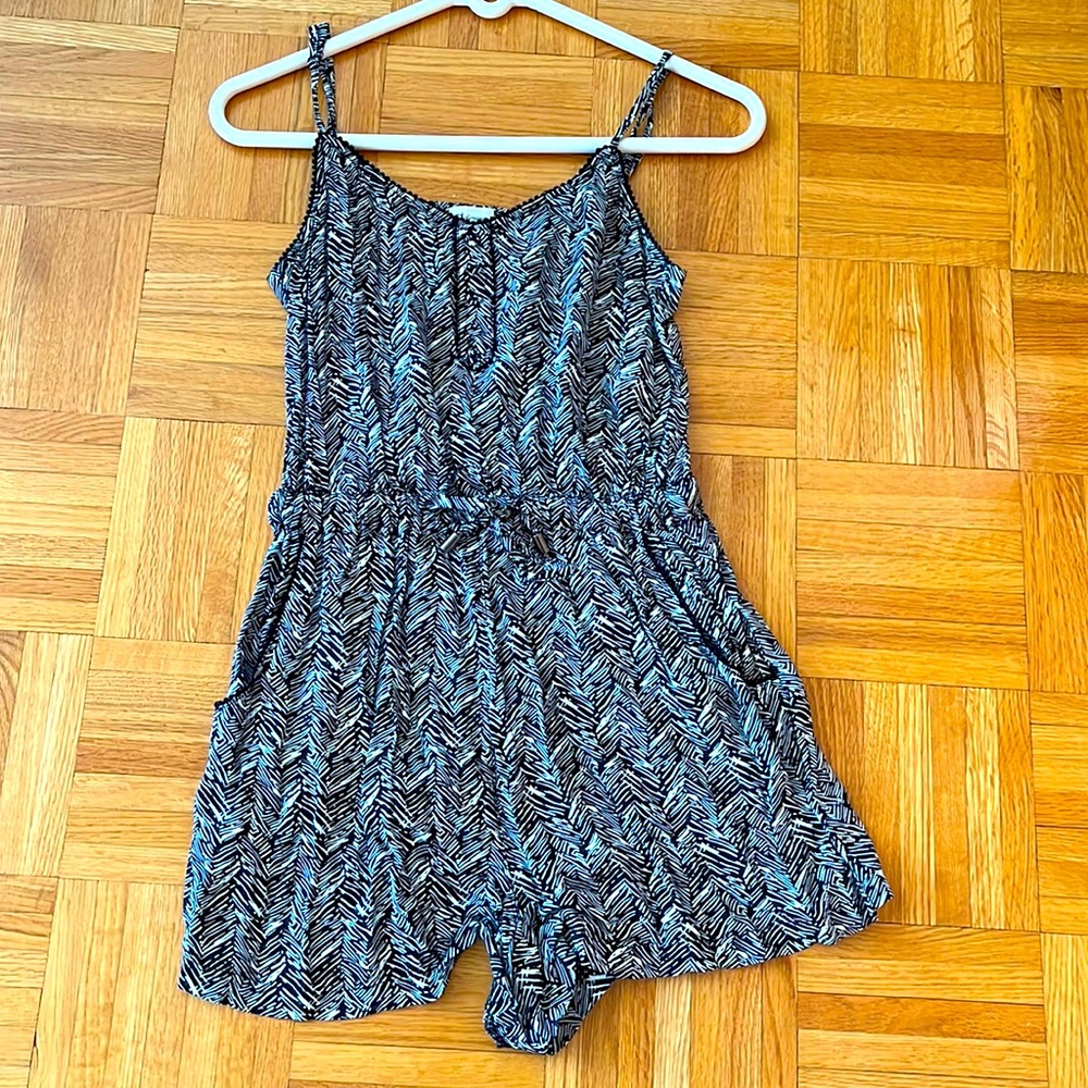 Dynamite patterned romper